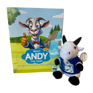 Coloring Book & Stuffed ANDY Goat Giveaway